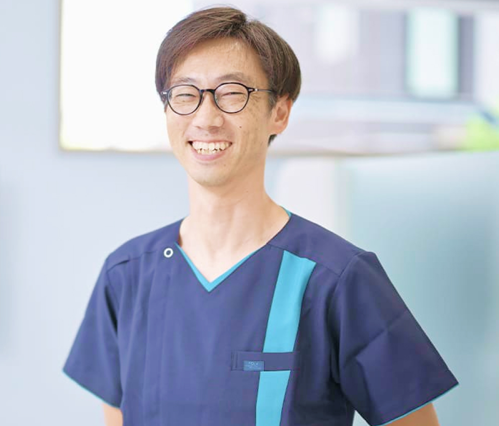 「しばはら歯科 原木中山」院長の柴原知明